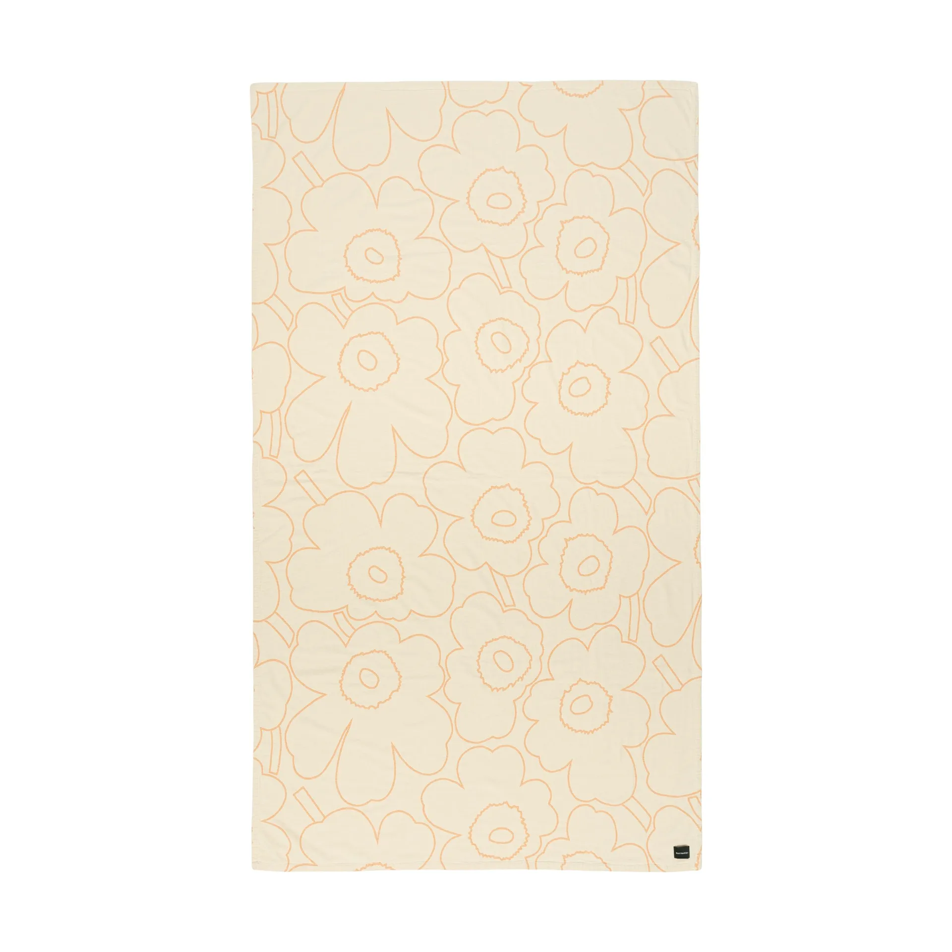 Piirto Unikko sengeteppe 160x260 cm, Beige Marimekko