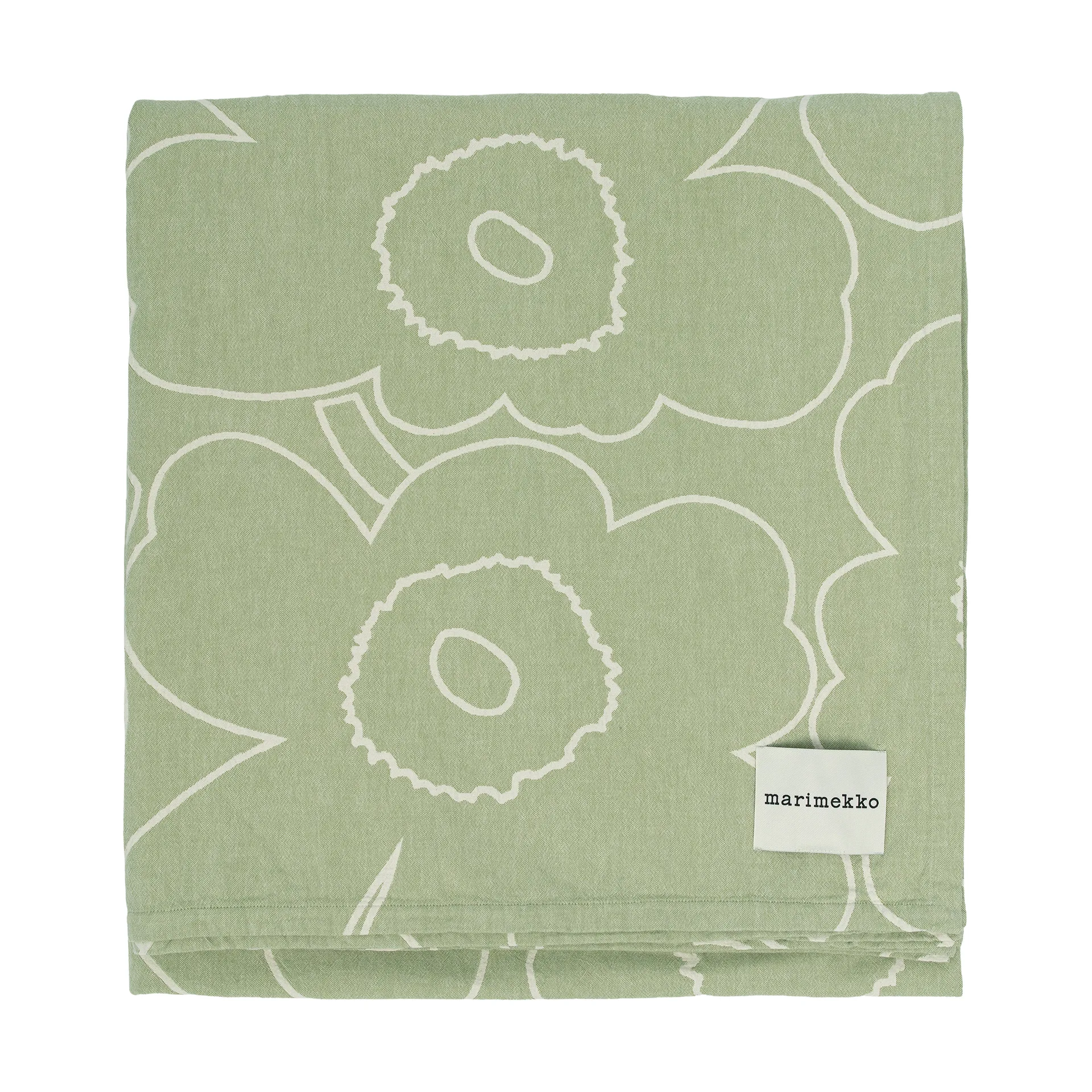 Piirto Unikko sengeteppe 260x260 cm, Pear-off white Marimekko