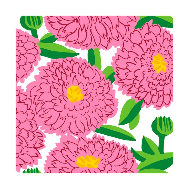 Primavera serviett 33 x 33 cm 20-pk - Pink - Marimekko