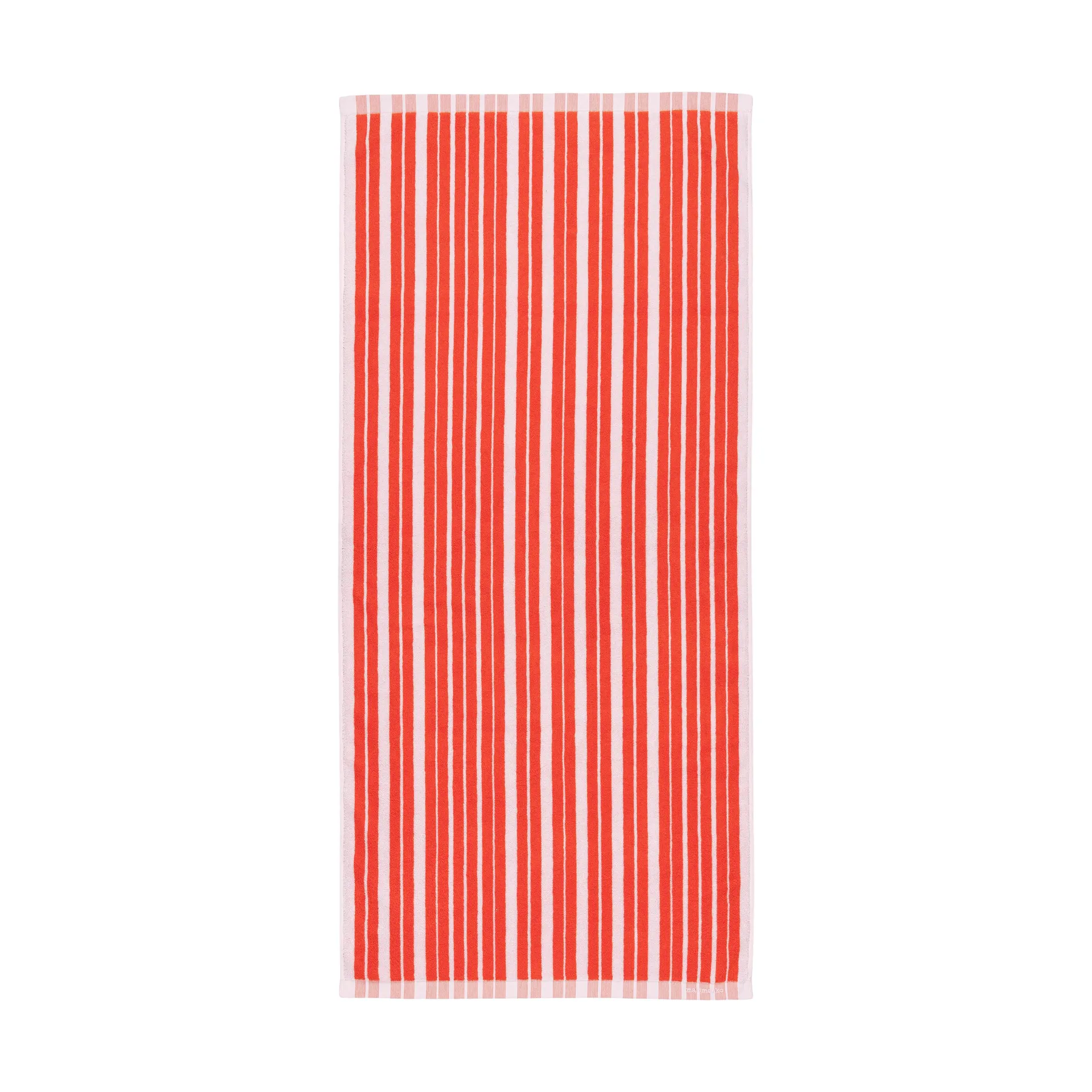 Raide badehåndkle 70x150 cm, Red-light pink Marimekko