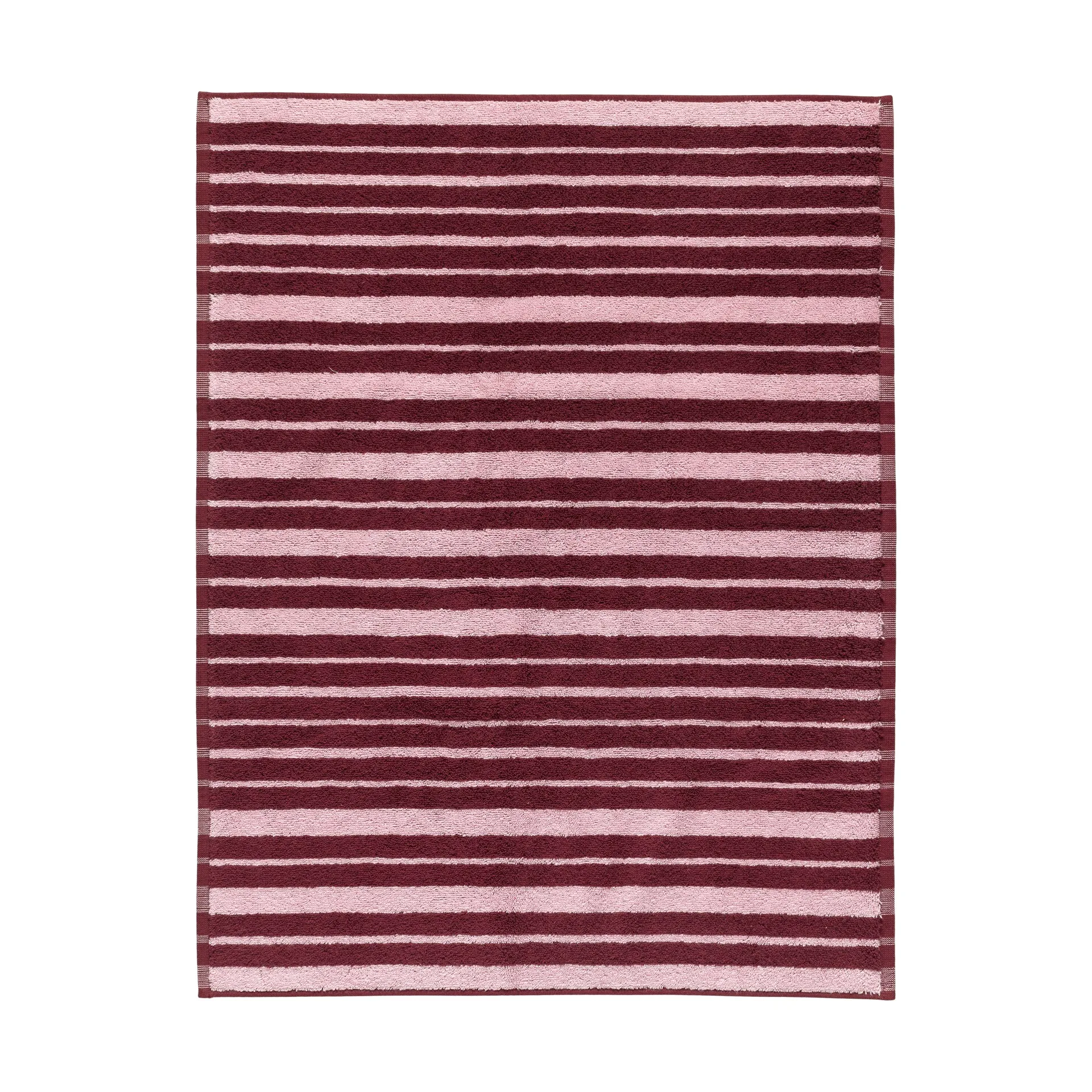 Raide baderomsmatte 50x70 cm, Burgundy-pink Marimekko