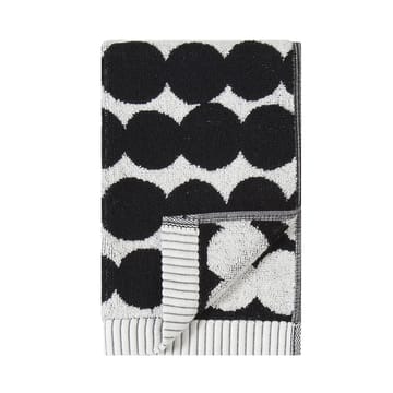 Räsymatto håndkle svart - Gjestehåndkle 30x50 cm - Marimekko