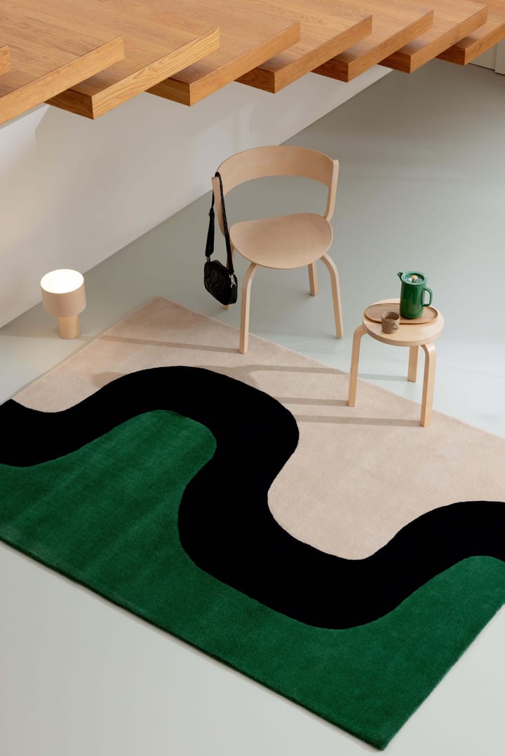 Seireeni ullteppe, Green 140x200 cm Marimekko