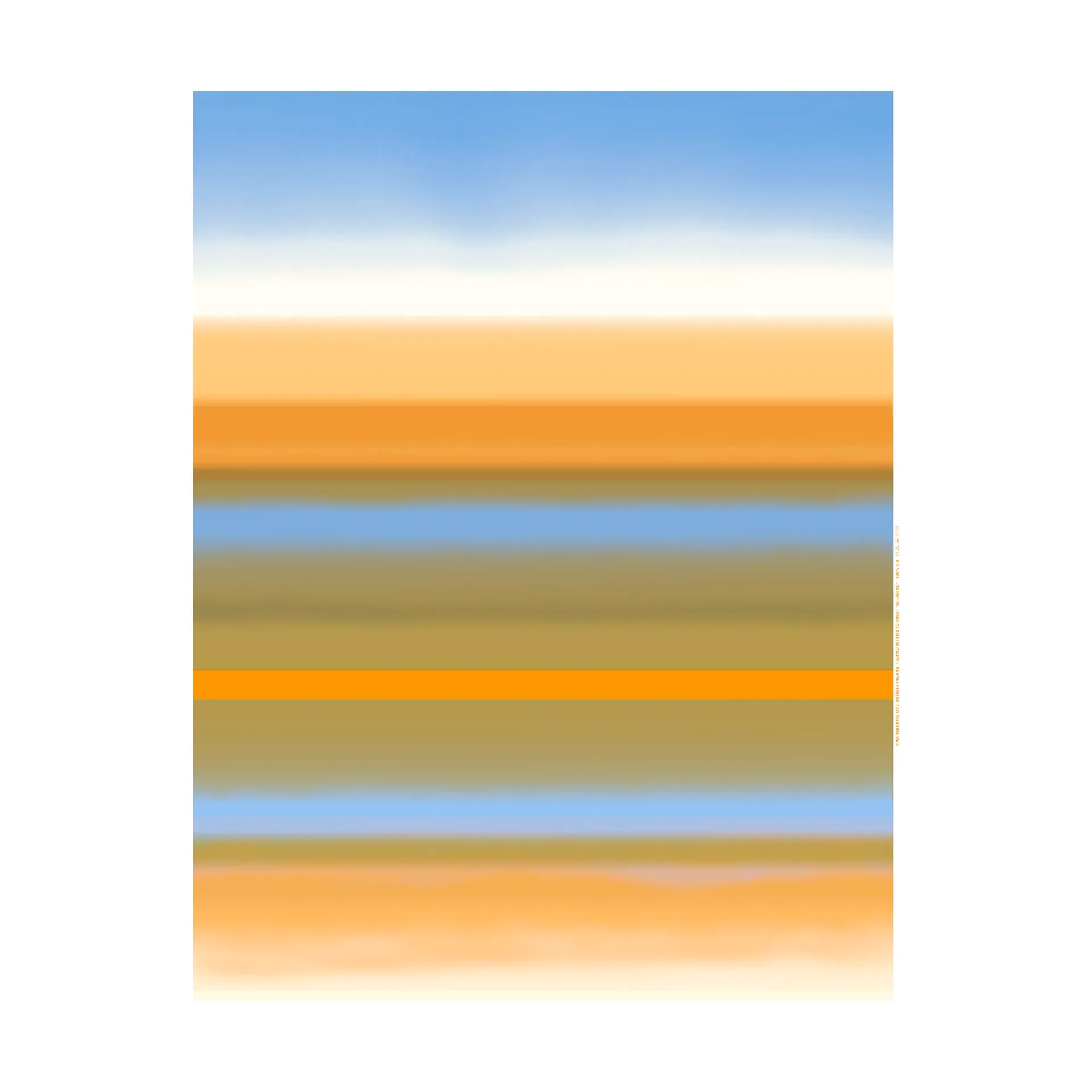 Selänne stoff, Beige Marimekko