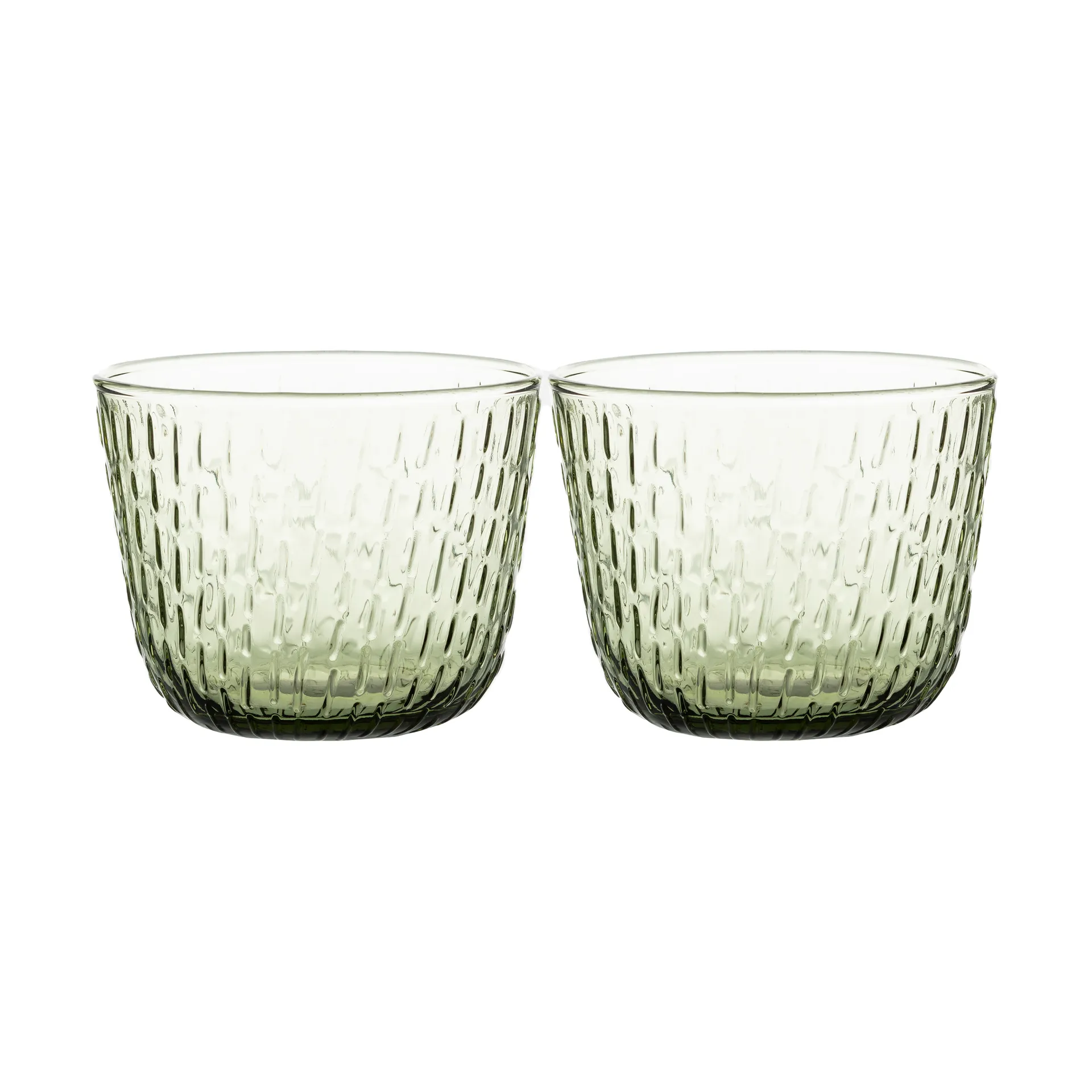 Syksy drikkeglass 2dl 2-pk, Olive Marimekko