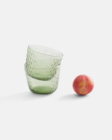 Syksy drikkeglass 2dl 2-pk - Olive - Marimekko