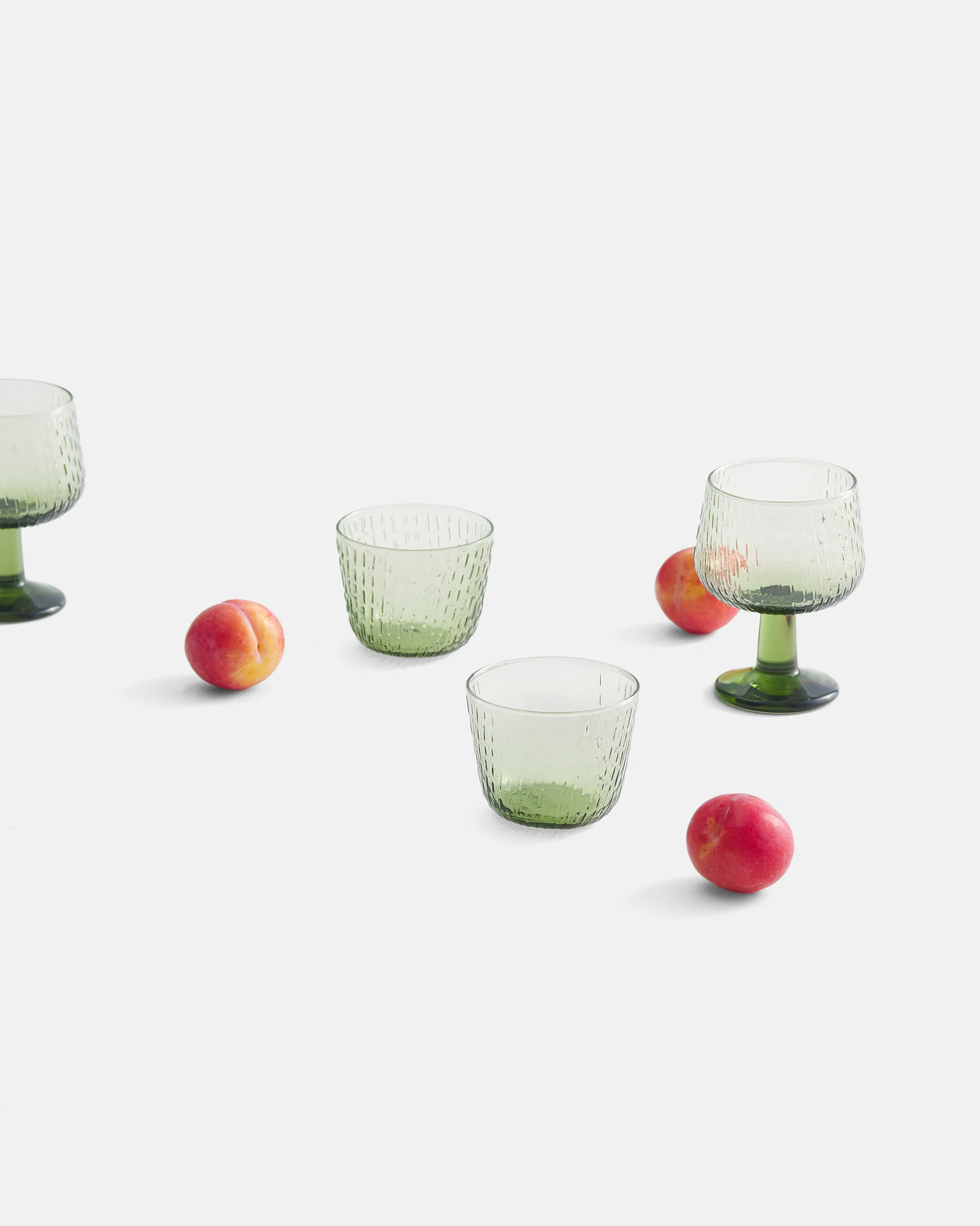 Syksy drikkeglass 2dl 2-pk, Olive Marimekko