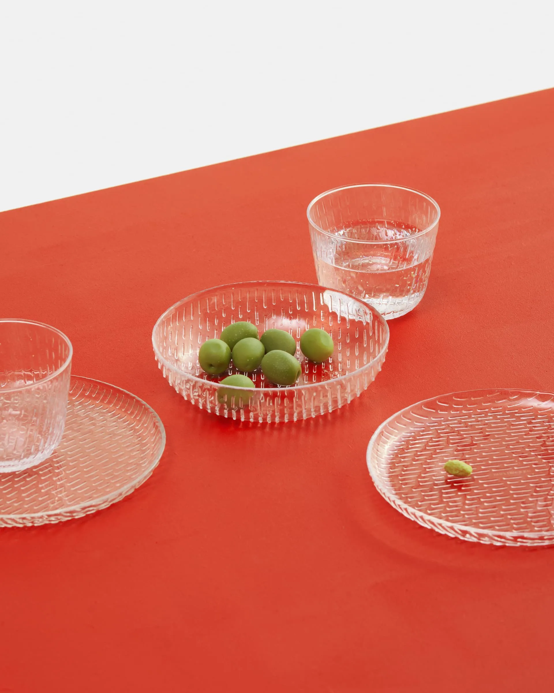 Syksy skål  2,5 dl 2-pk, glass, Clear Marimekko