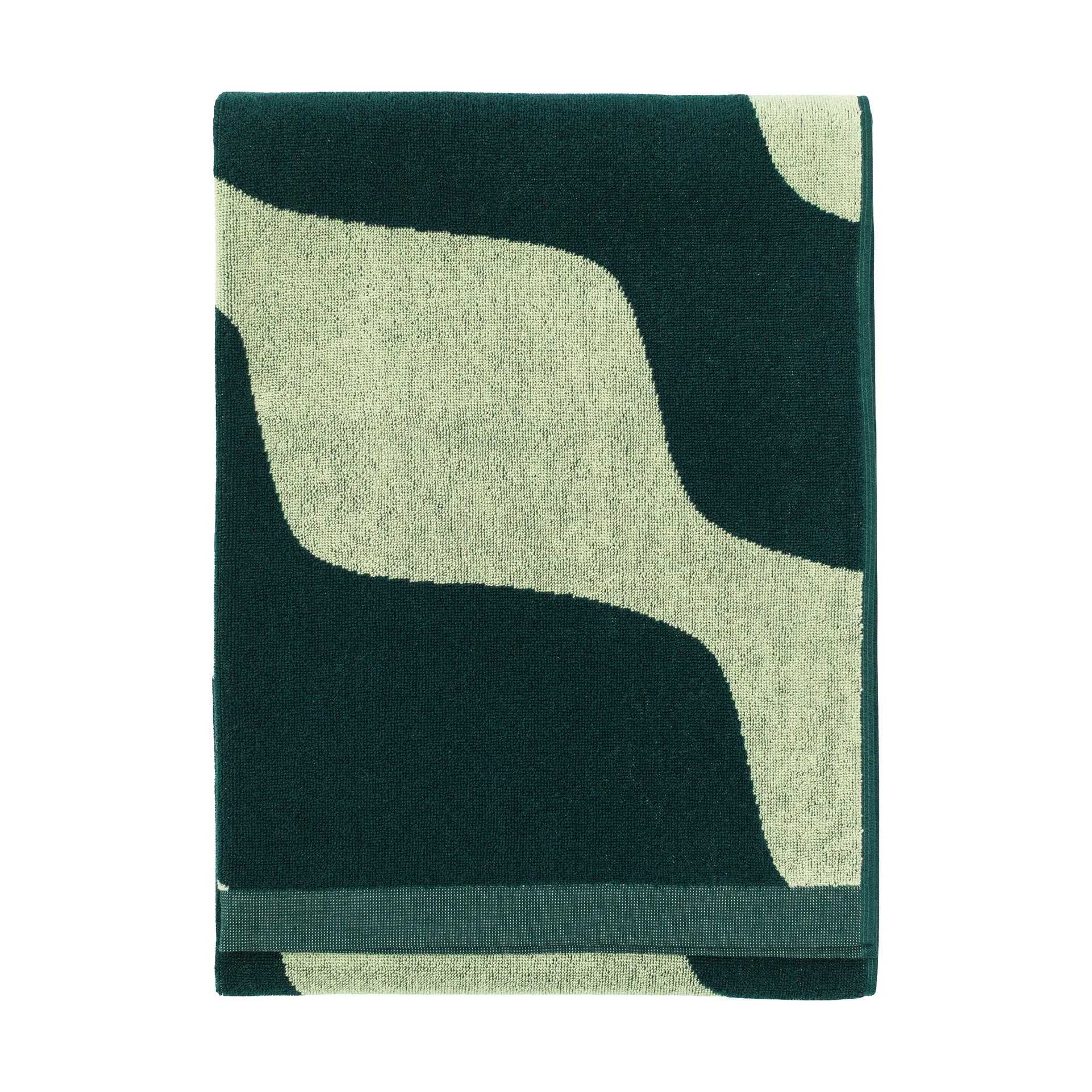 Taifuuni badehåndkle 70x150 cm, Pear-dark green Marimekko