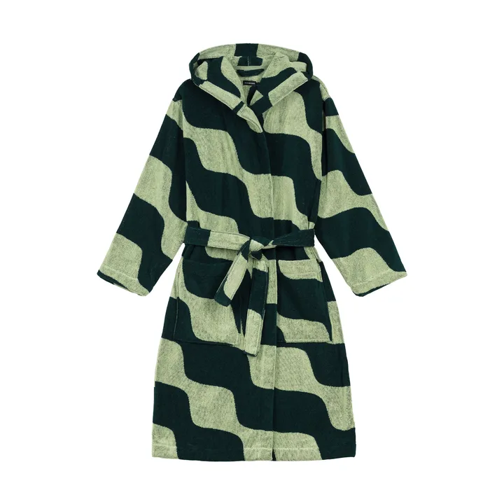 Taifuuni badekåpe bomull - Pear-dark green, M - Marimekko
