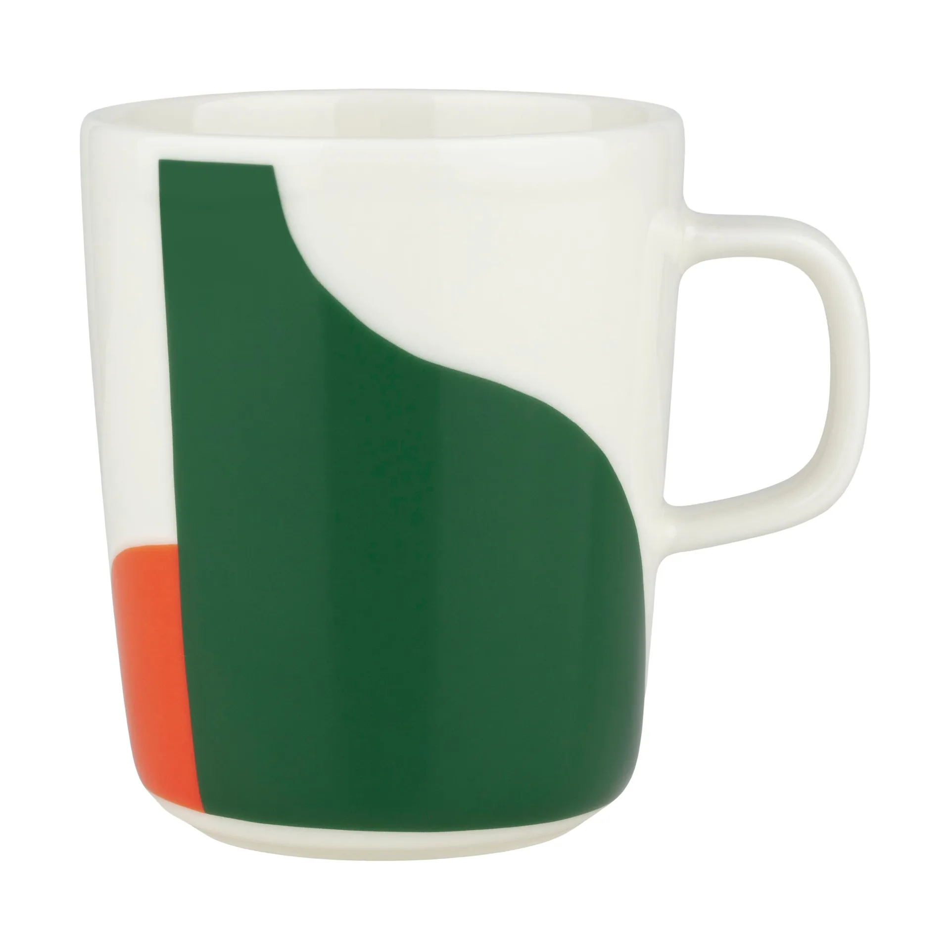 Tasapaino krus 2,5 dl, White-bright blue-orange Marimekko