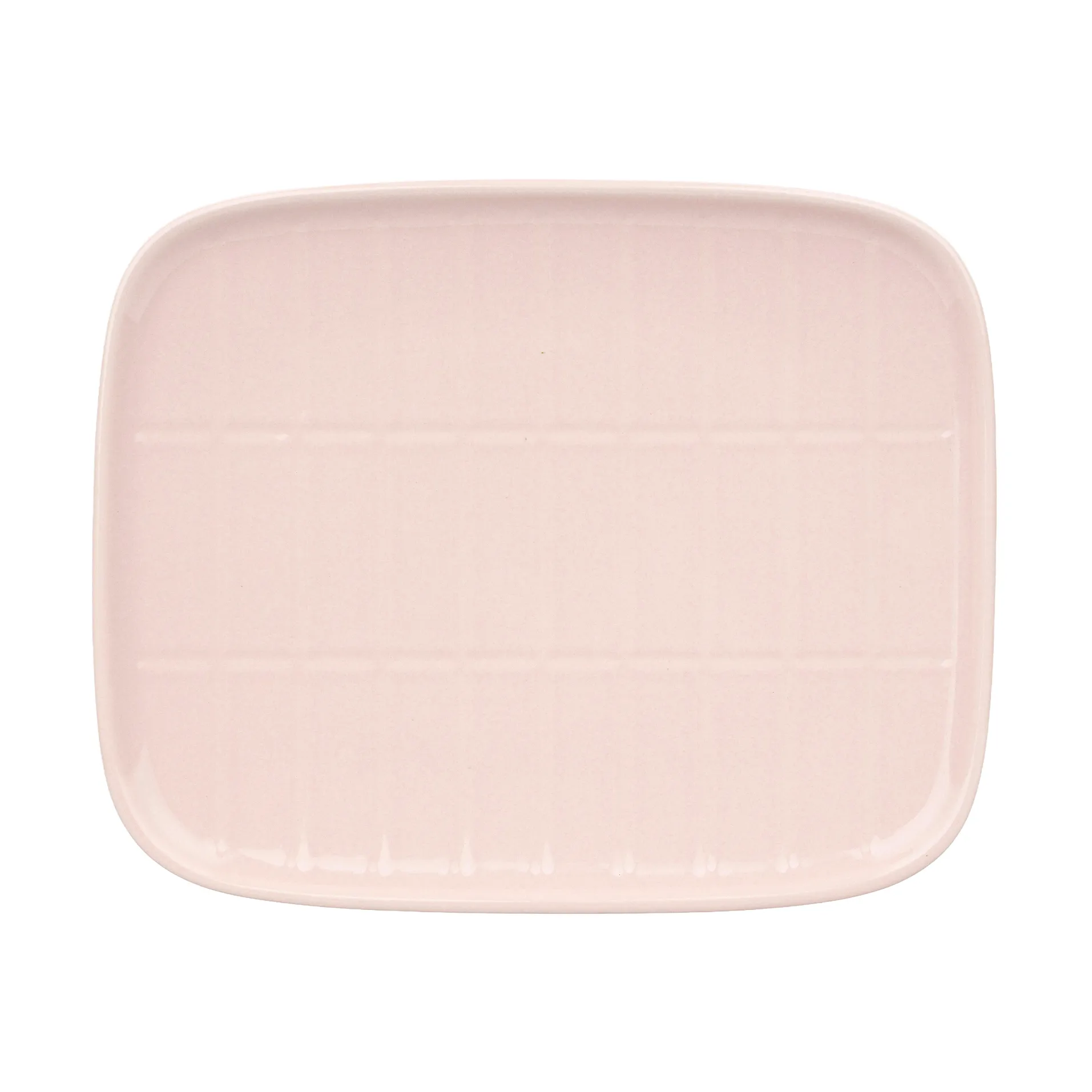 Tiiliskivi tallerken 12 x 15 cm, Light pink Marimekko