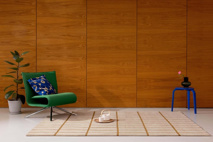 Tiiliskivi ullteppe, Bronze Yellow, 140x200 cm Marimekko