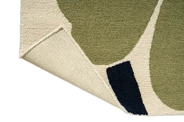 Unikko anniversary teppe outdoor - Dusty green, 160x230 cm - Marimekko