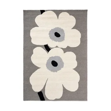Unikko anniversary teppe outdoor - Grey, 200x280 cm - Marimekko