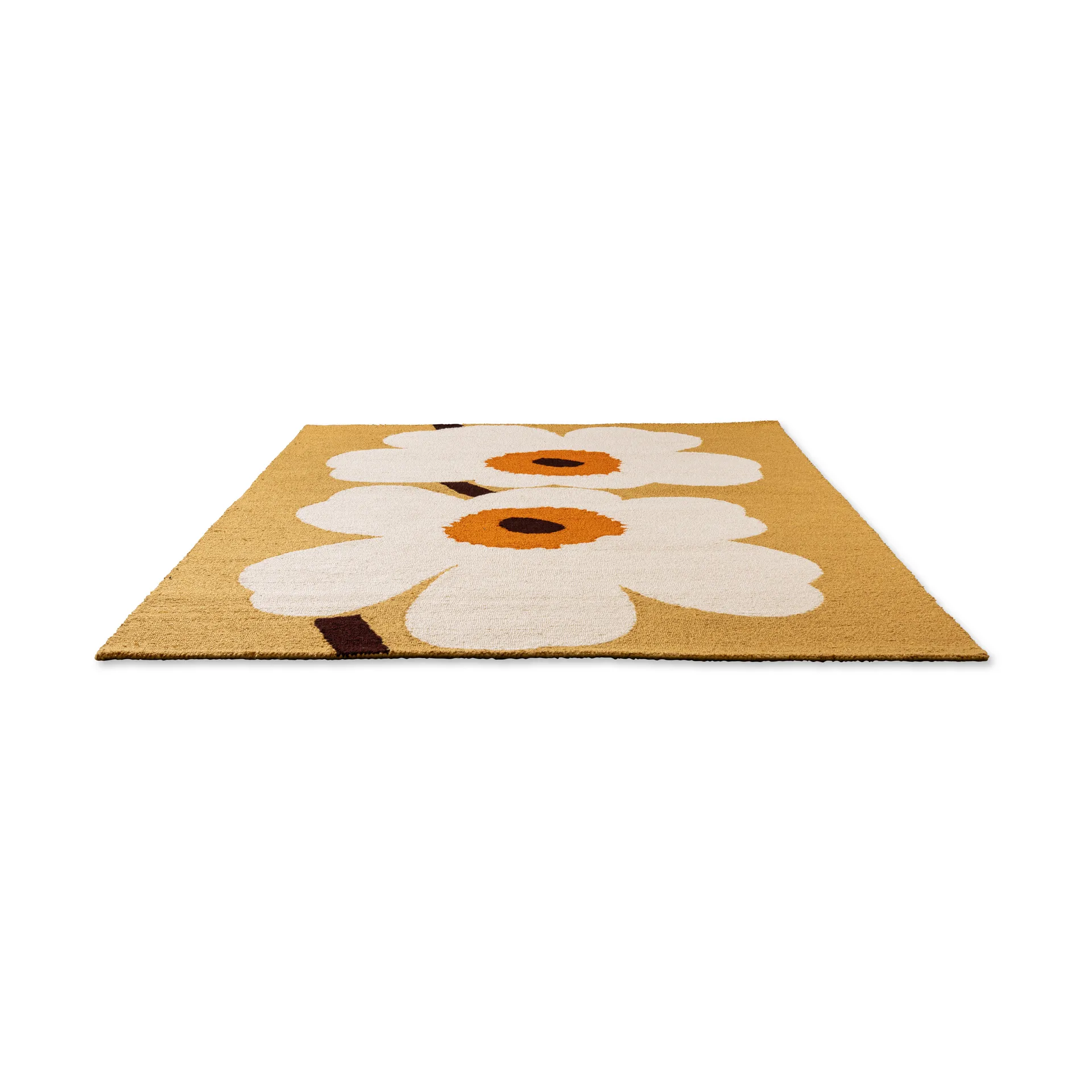 Unikko anniversary teppe outdoor, Honey, 140x200 cm Marimekko
