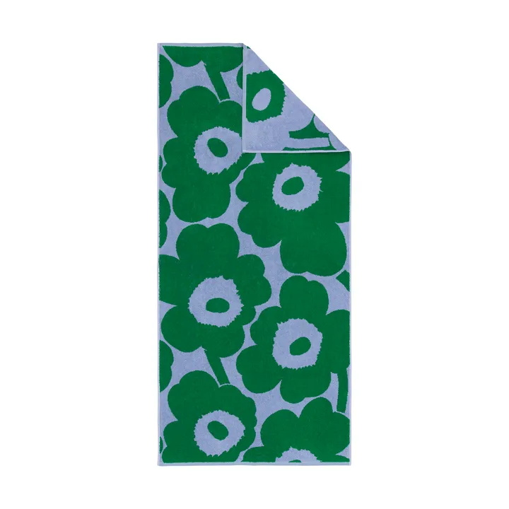 Unikko badehåndkle 70x150 cm - Light blue-green - Marimekko