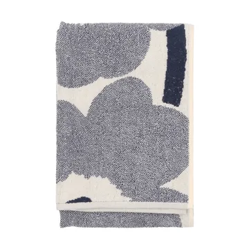 Unikko badehåndkle 70x150 cm - Off white-blueberry - Marimekko