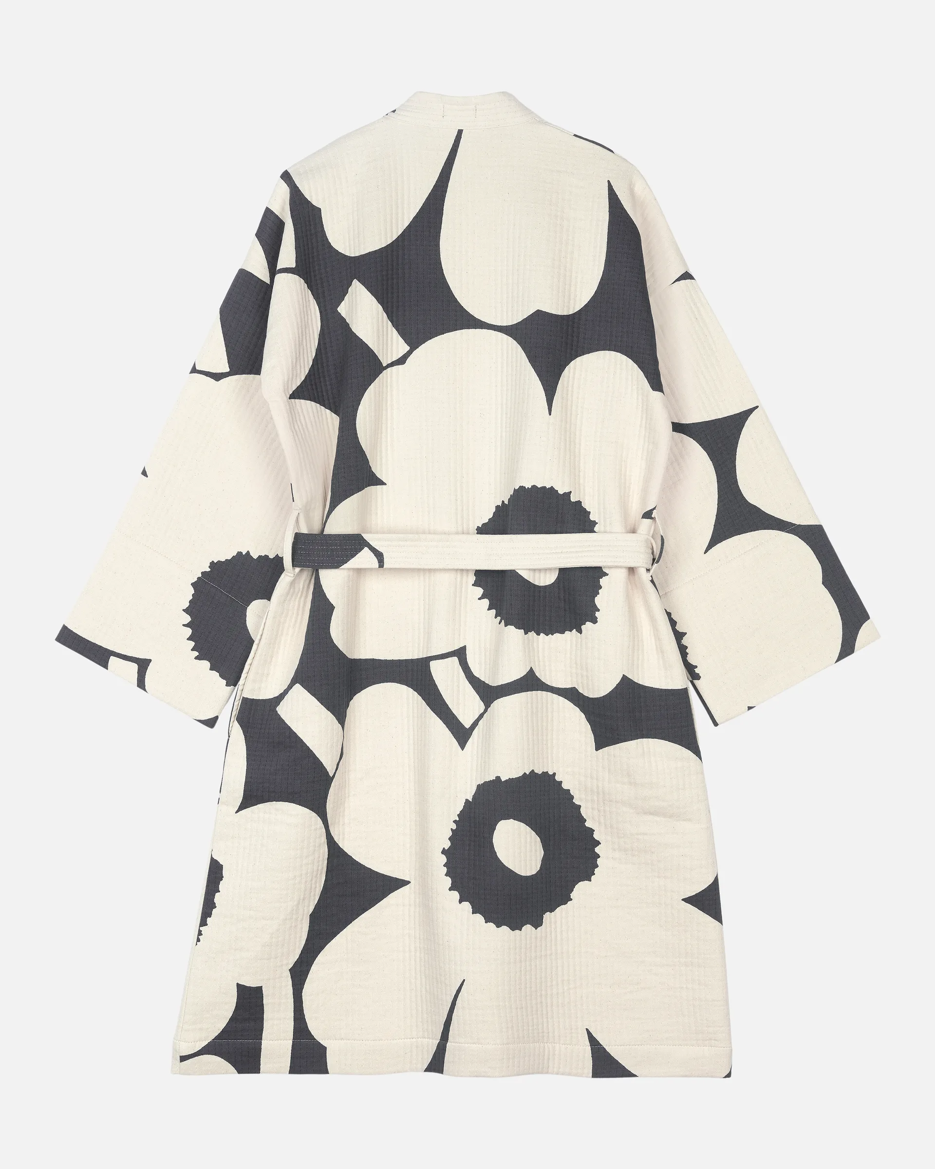Unikko badekåpe, Charcoal-off white, S Marimekko