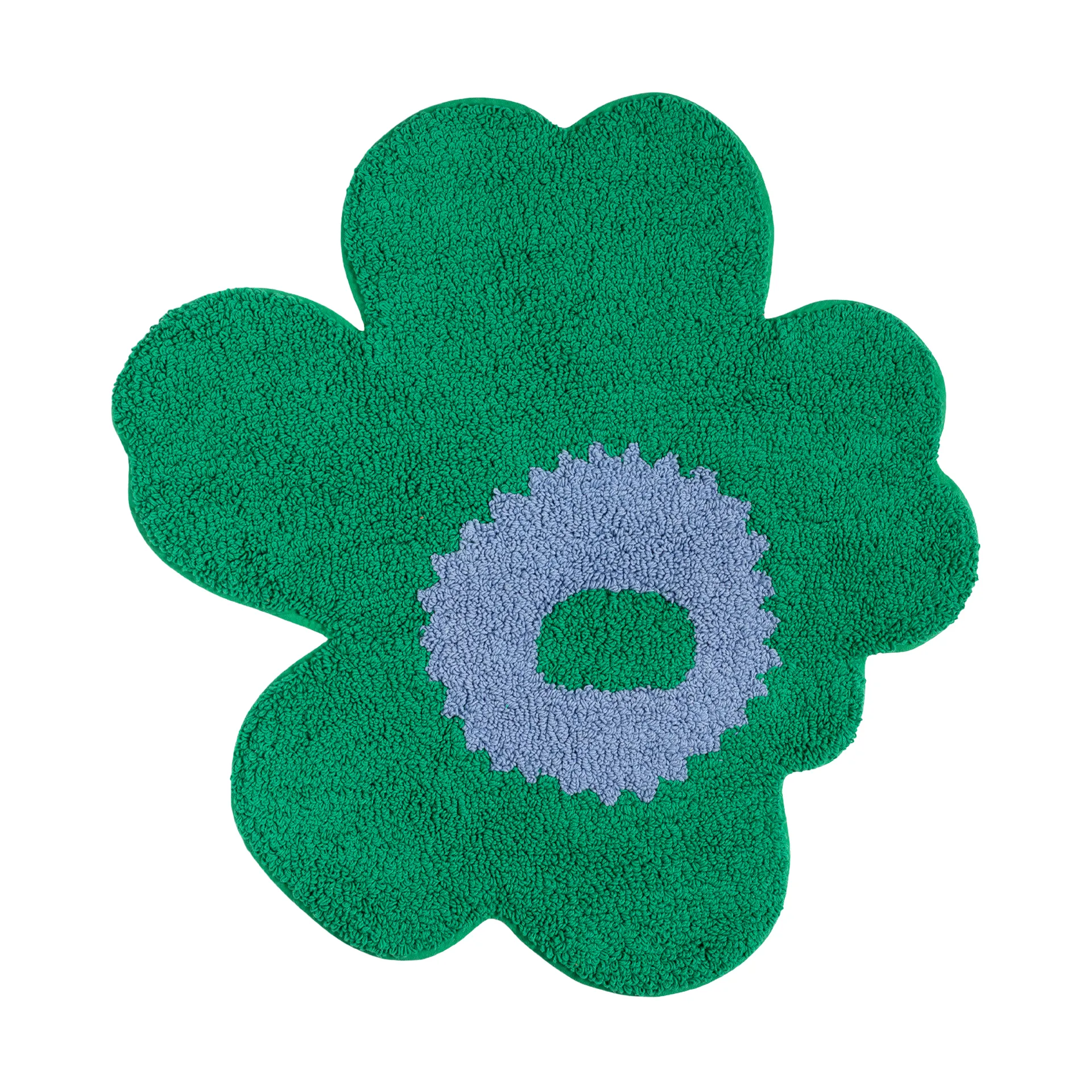 Unikko baderomsmatte 73x74 cm, Green-light blue Marimekko