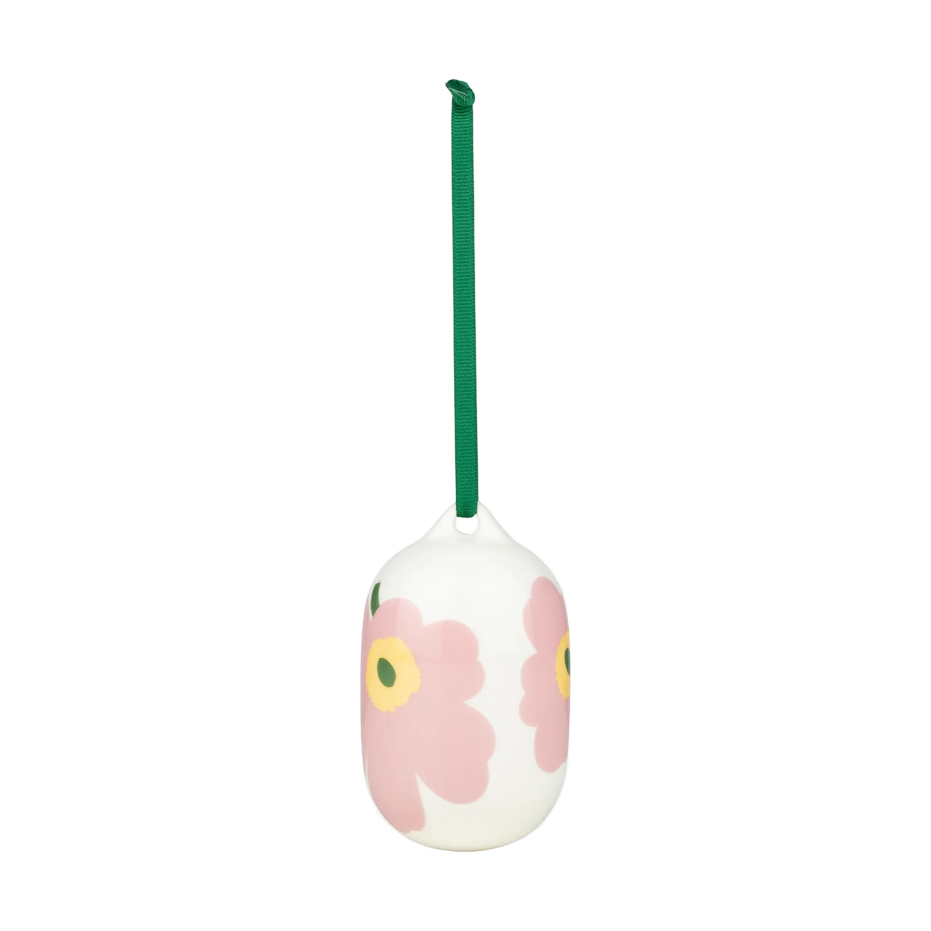 Unikko dekorasjonsanheng, Rosa, 6x9 cm Marimekko