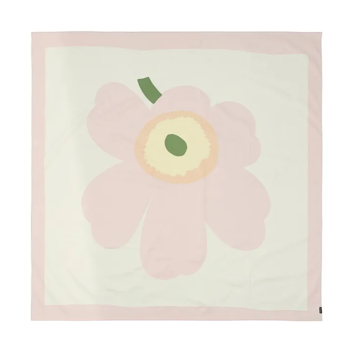Unikko duk - Rosa, 140x140 cm - Marimekko