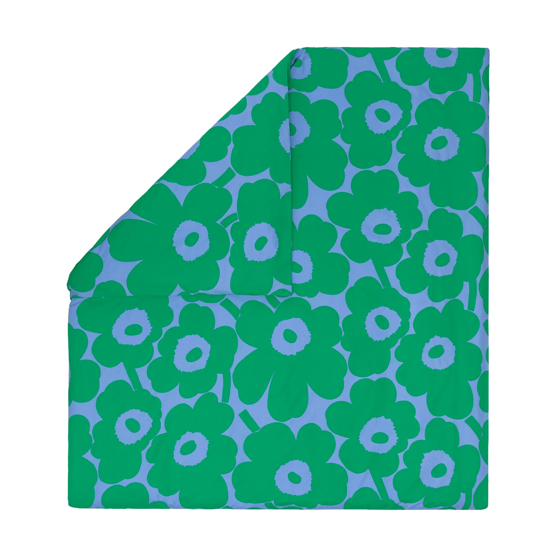 Unikko dynetrekk 220x240 cm, Light blue-green Marimekko