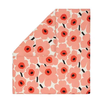 Unikko dynetrekk 220x240 cm - Off white-coral-orange red-charcoal - Marimekko