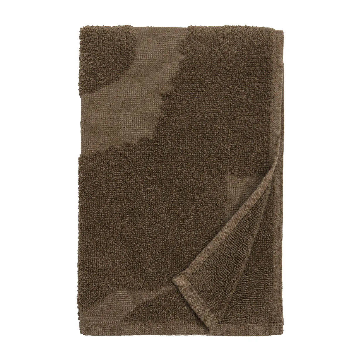 Unikko gjestehåndkle 30x50 cm, dark sand Marimekko
