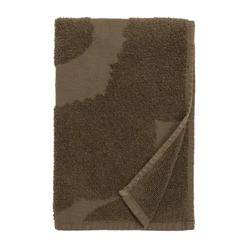 Unikko gjestehåndkle 30x50 cm - dark sand - Marimekko