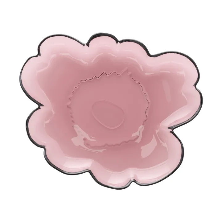 Unikko glasstallerken 20 cm - Røsslyng - Marimekko