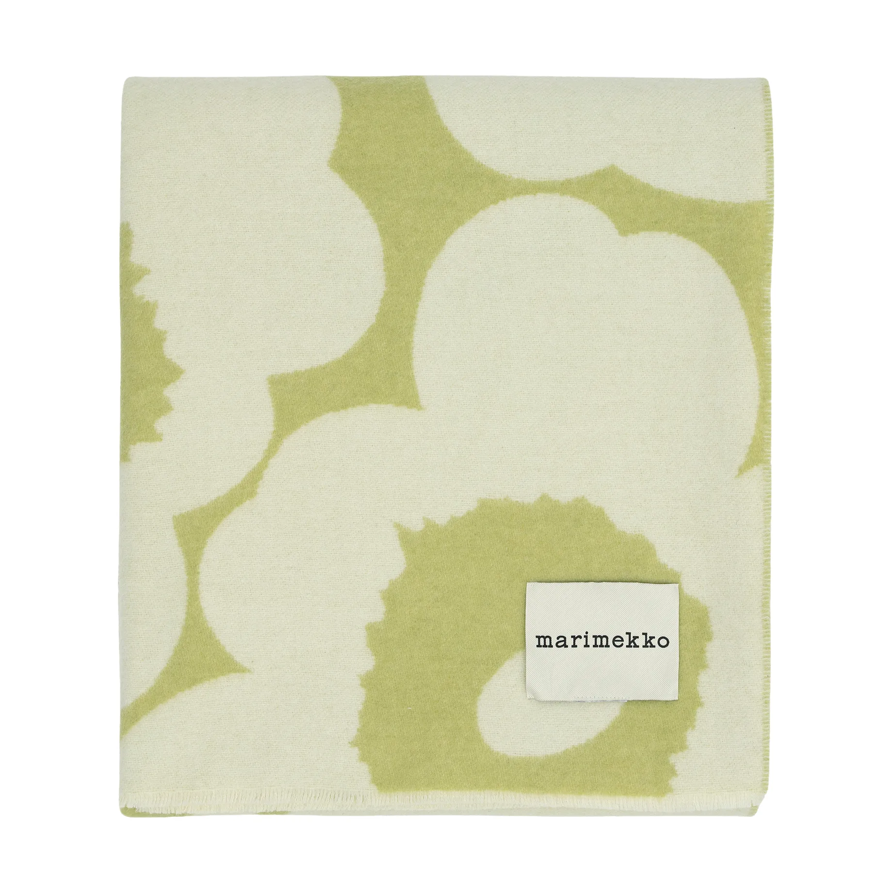 Unikko pledd 130x170 cm, Pear-off white Marimekko