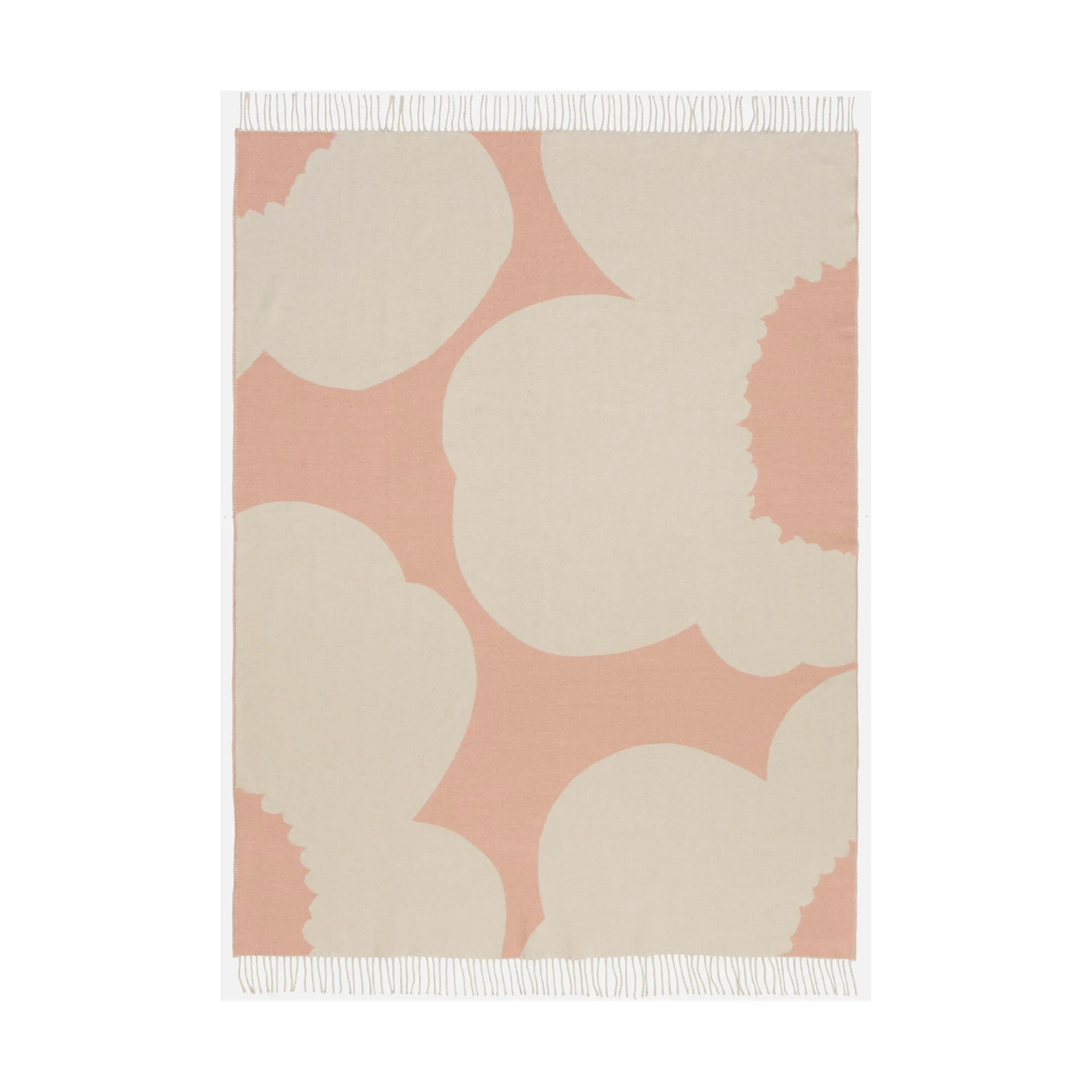 Unikko pledd 130x180 cm, Pink Marimekko