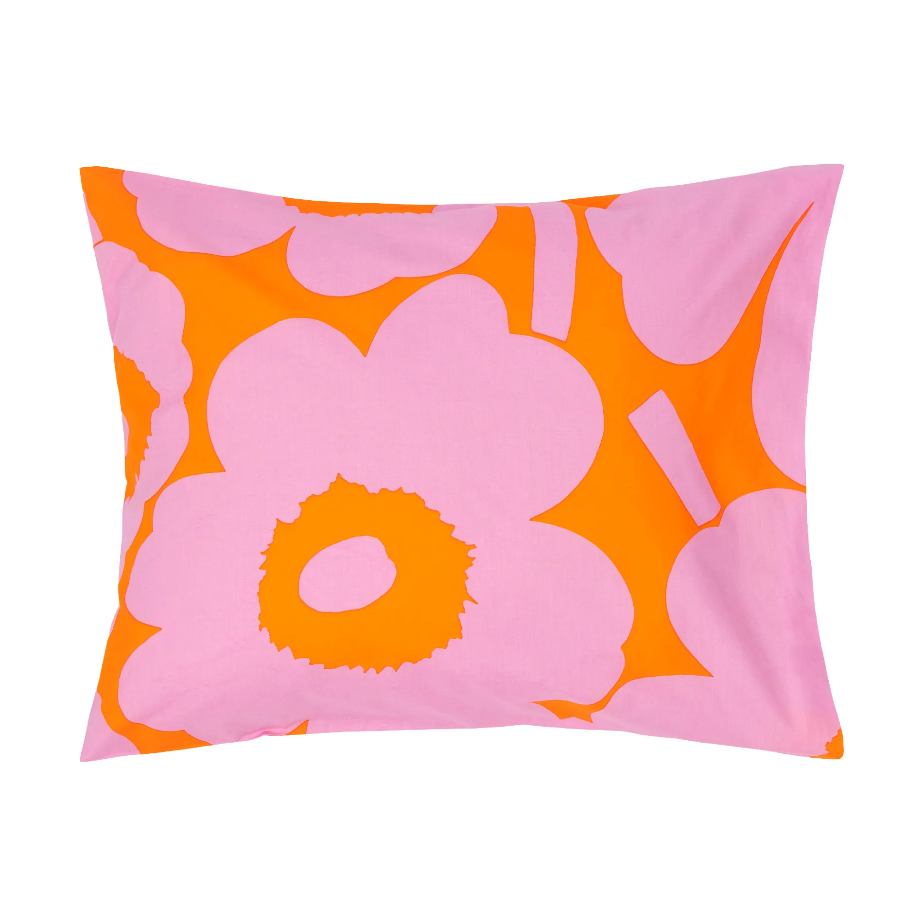 Unikko putetrekk 50x60 cm, Orange-pink Marimekko