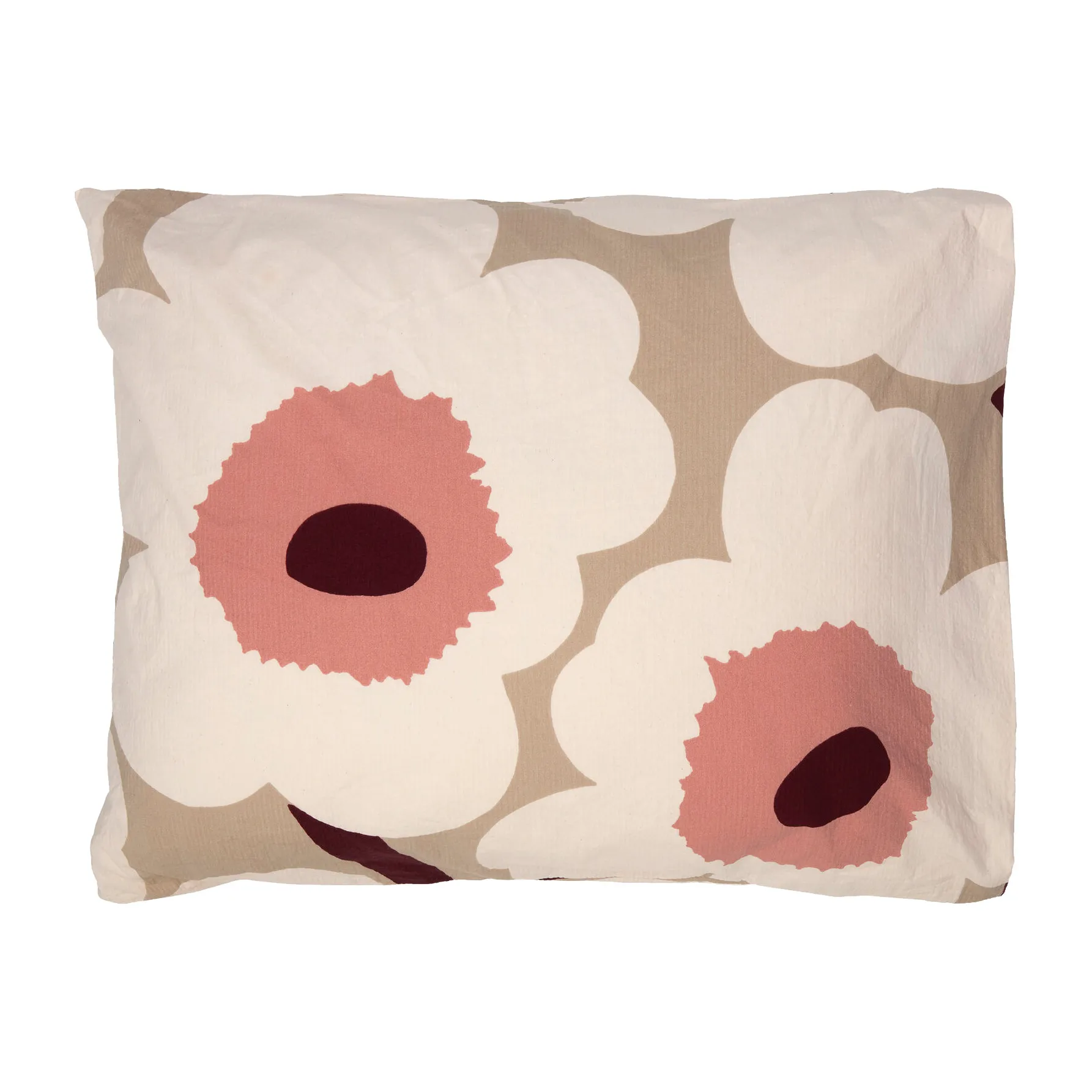 Unikko putevar/putetrekk 50 x 60 cm, beige, cotton, rose Marimekko
