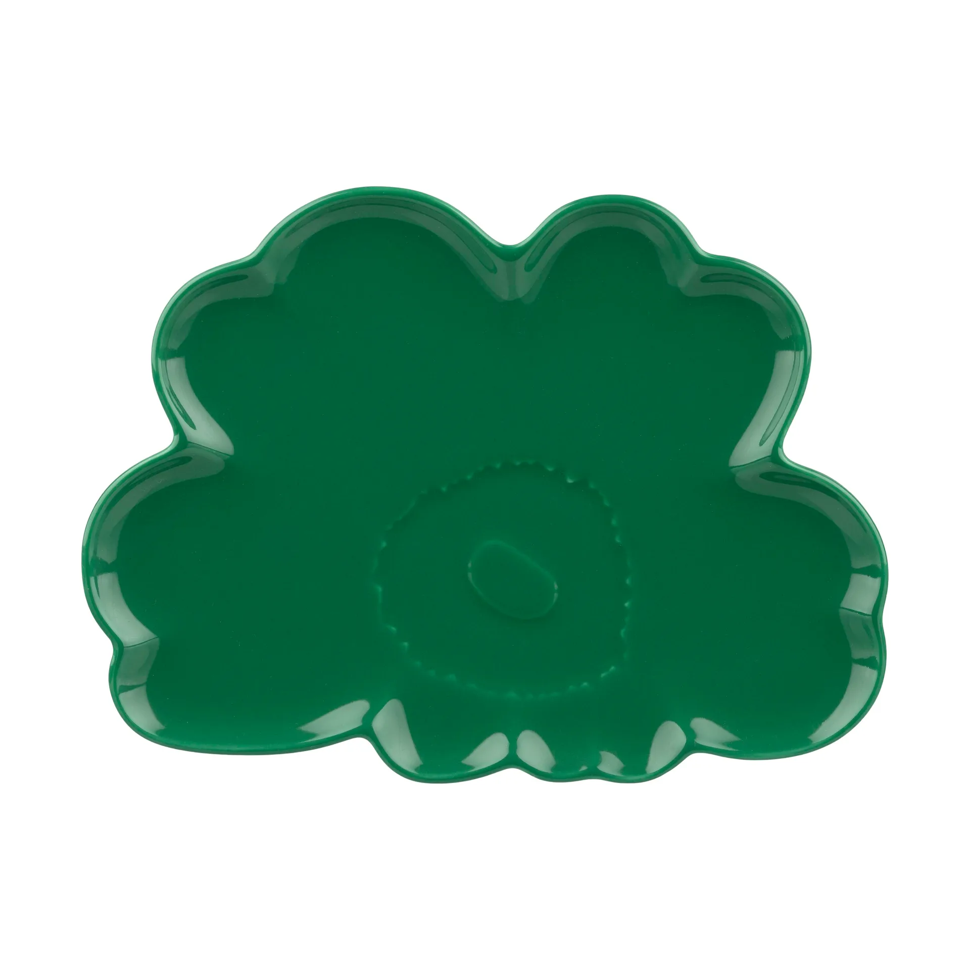 Unikko Shape fat 19 cm, Green Marimekko