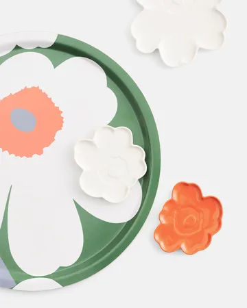 Unikko Shape skål 20 cm - Hvit - Marimekko