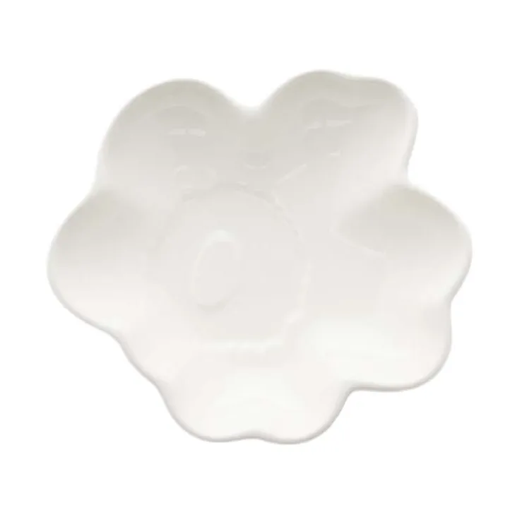 Unikko shape tallerken 9 cm, Hvit Marimekko