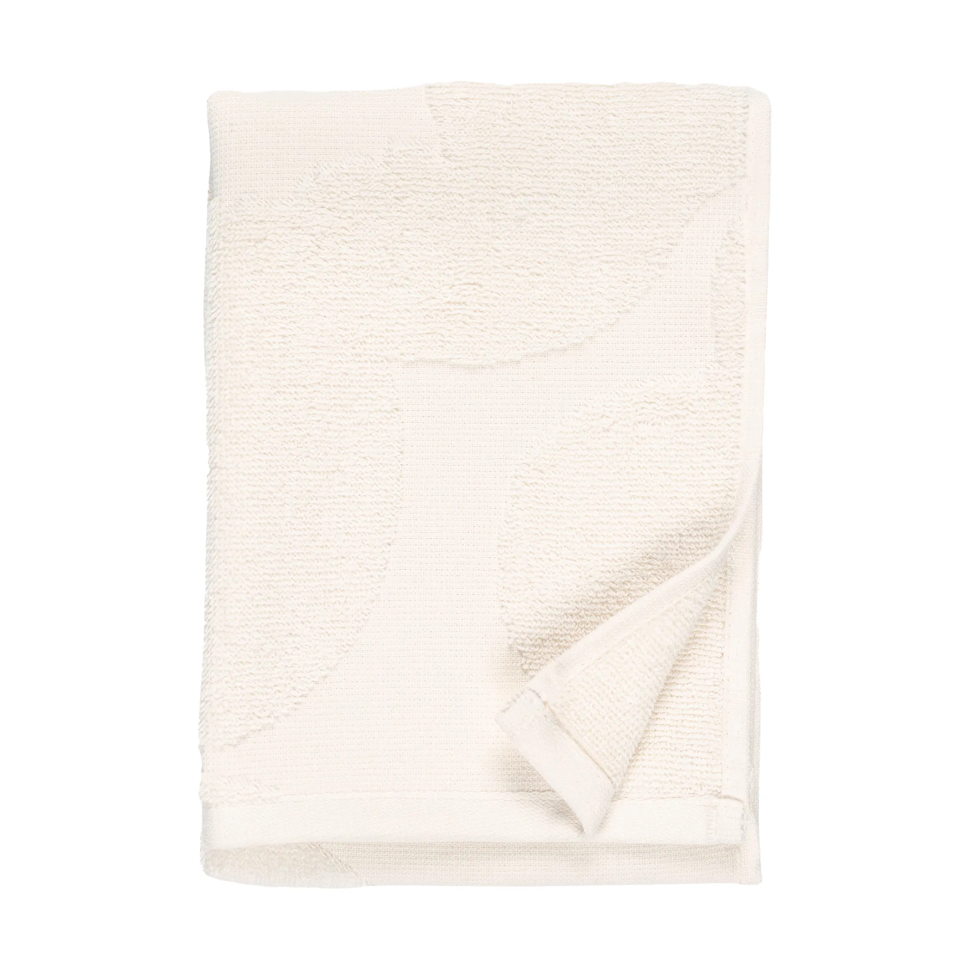 Unikko solid badehåndkle 70x150 cm, Ecru Marimekko
