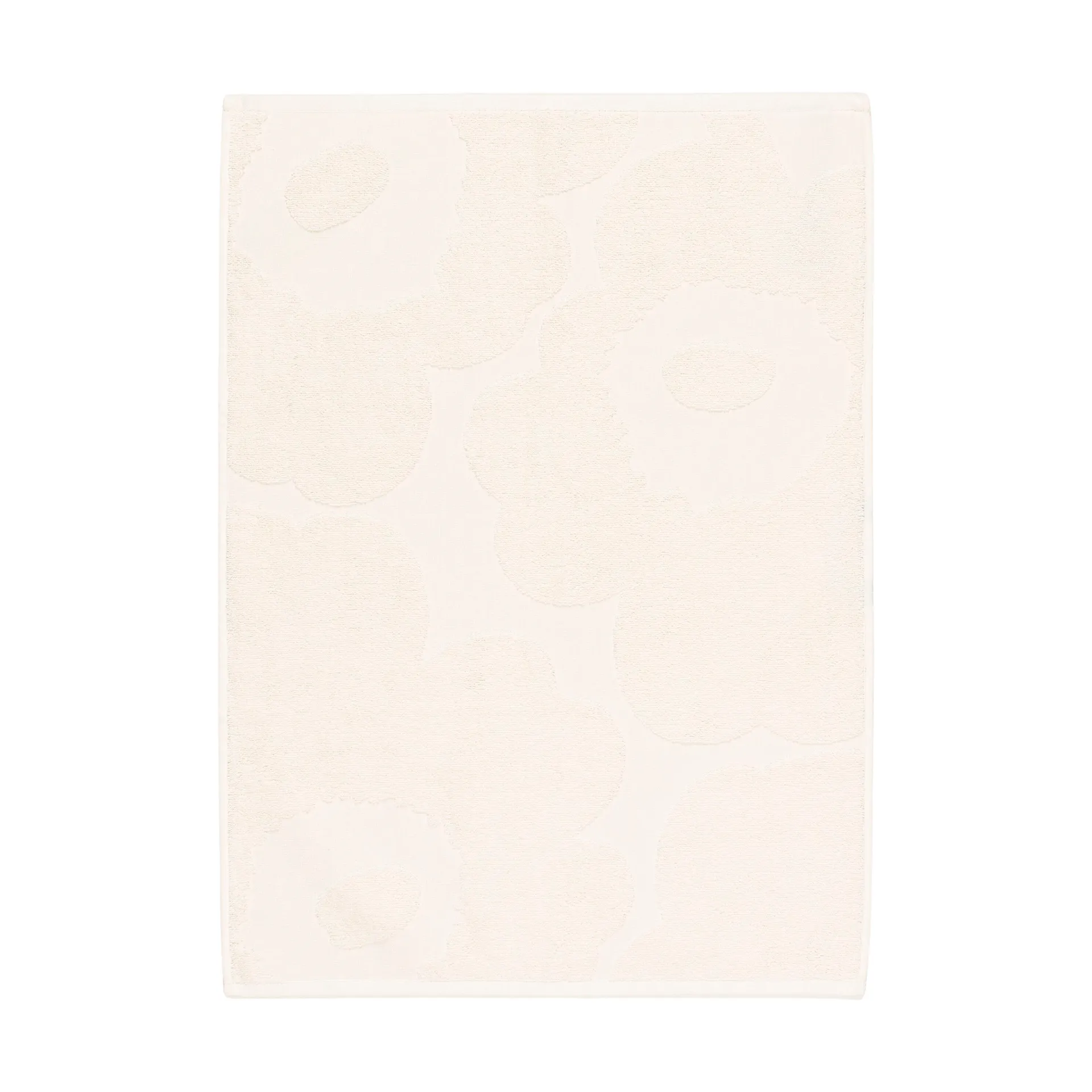 Unikko solid håndkle 50x70 cm, Ecru Marimekko