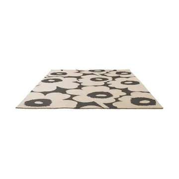 Unikko teppe outdoor - Charcoal-white, 250x350 cm - Marimekko