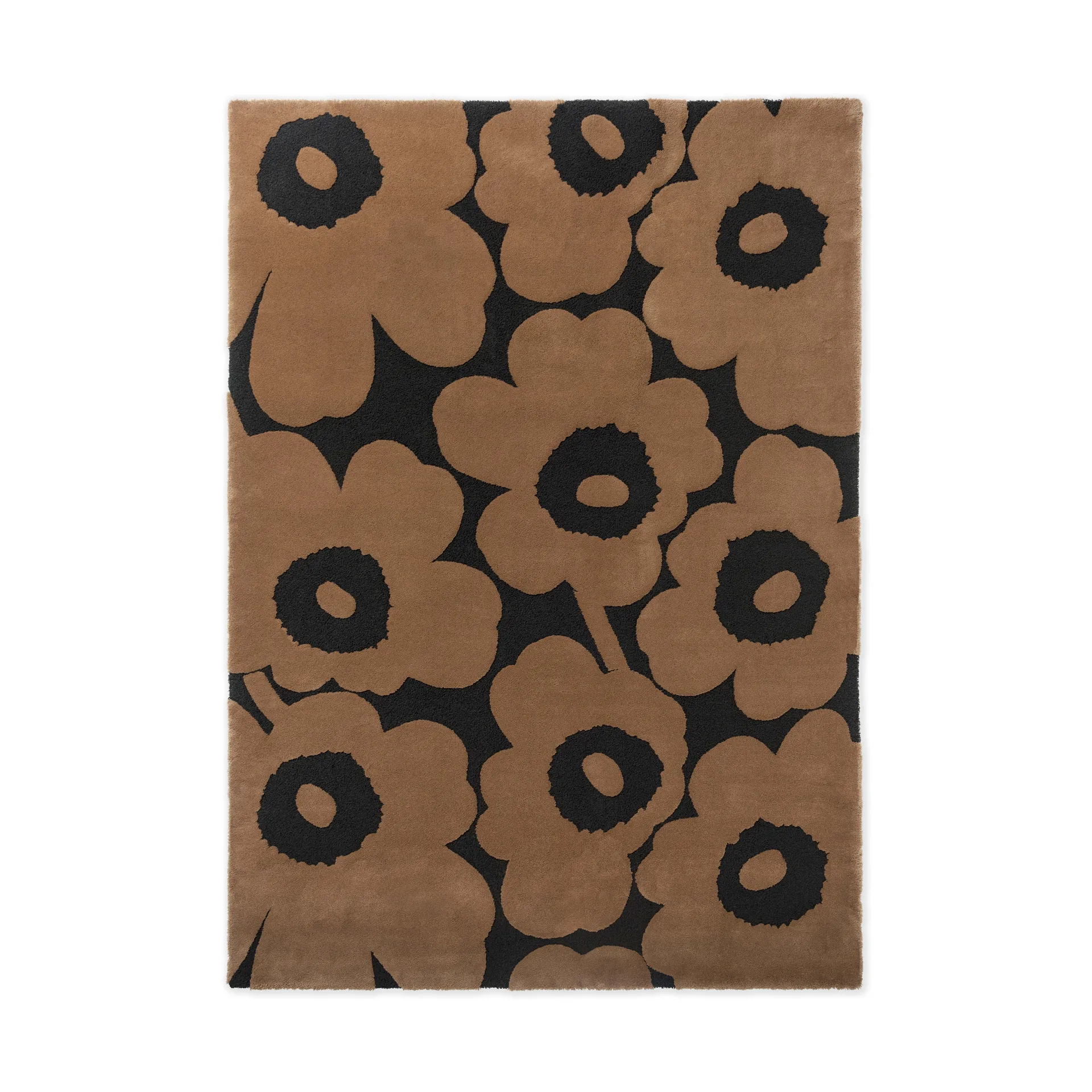 Unikko ullteppe, Beige, 200x300 cm Marimekko