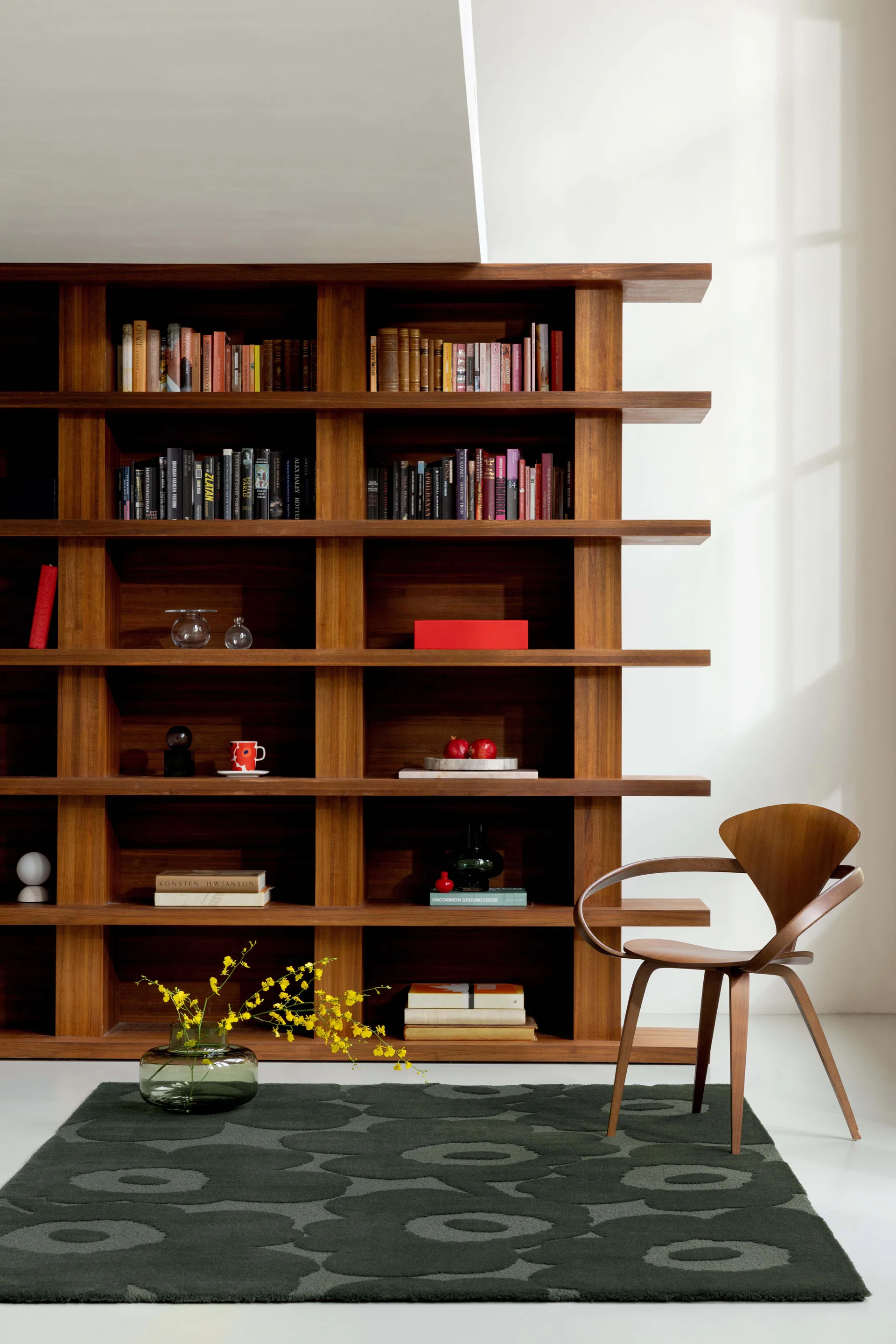 Unikko ullteppe, Dark Green, 250x350 cm Marimekko