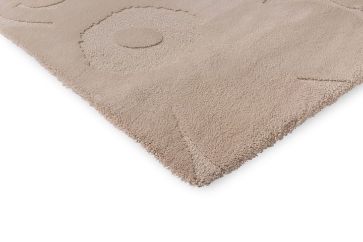 Unikko ullteppe, Light Beige, 140x200 cm Marimekko