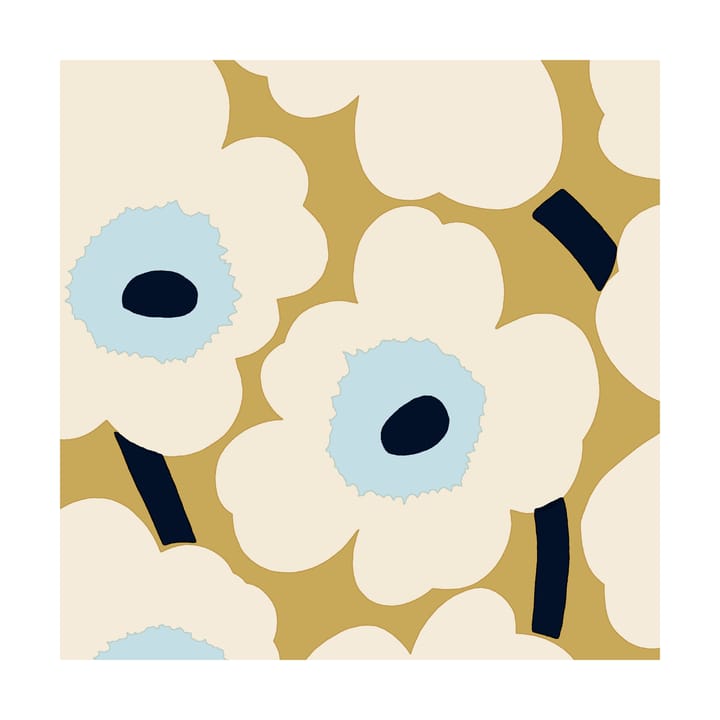 Unniko serviett 33x33 cm 20-pk - Beige-Blue - Marimekko