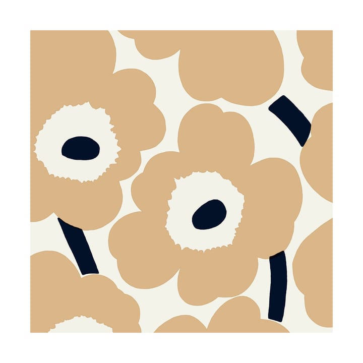 Unniko serviett 33x33 cm 20-pk - Sand-brown - Marimekko