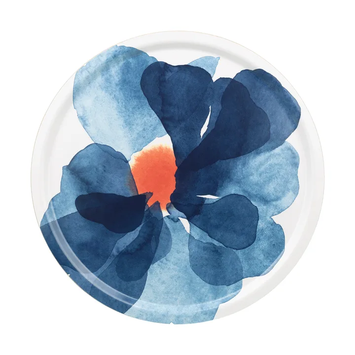 Valssi brett Ø46 cm - White-blue-orange - Marimekko