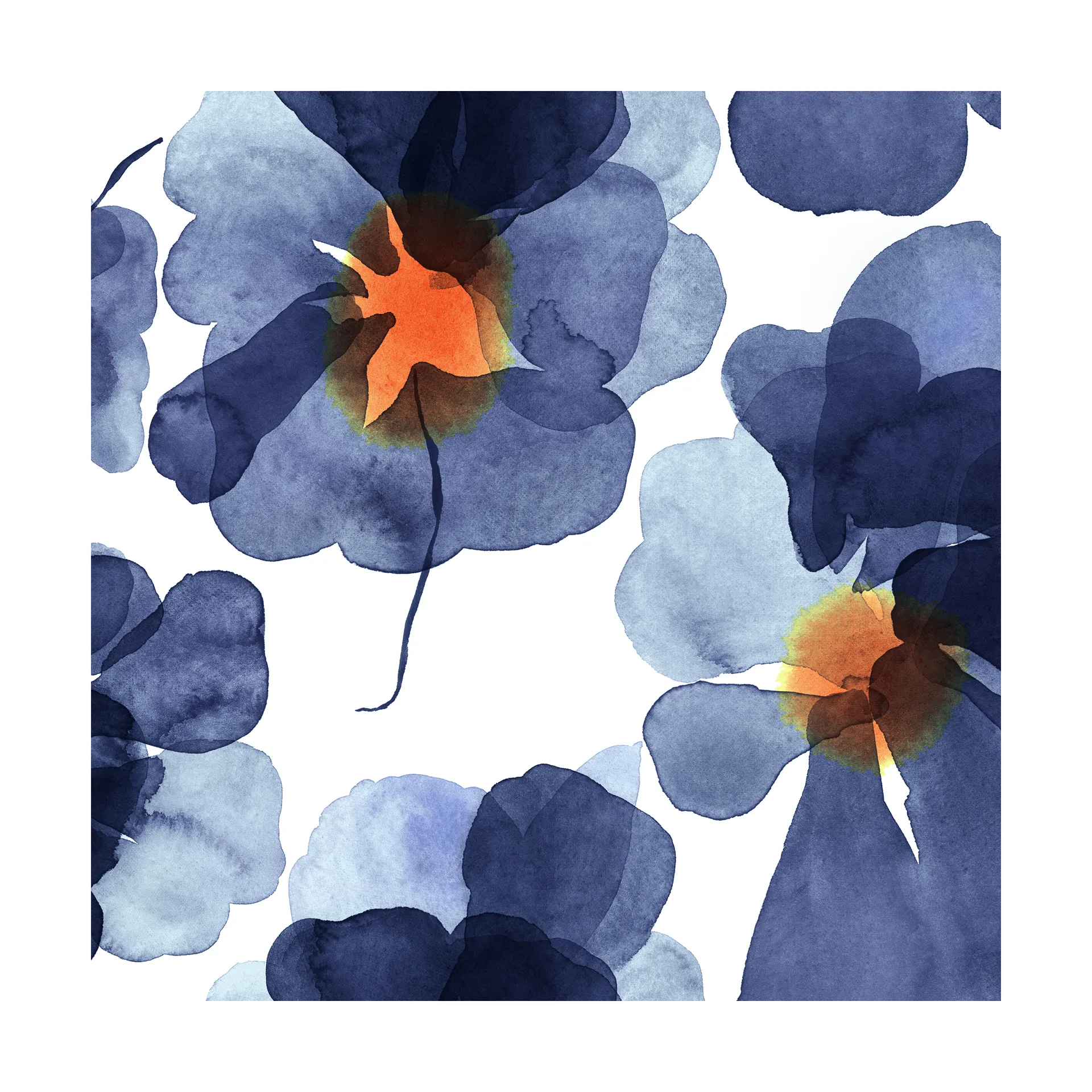 Valsso serviett 33x33 cm 20-pk, Blue Marimekko