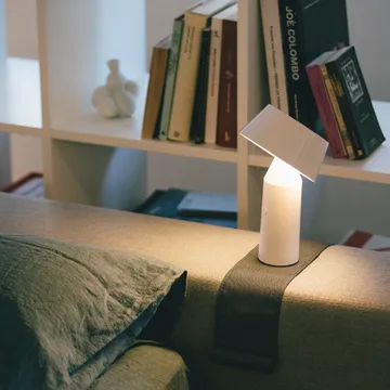 Bicoca bordlampe portabel - offwhite - Marset