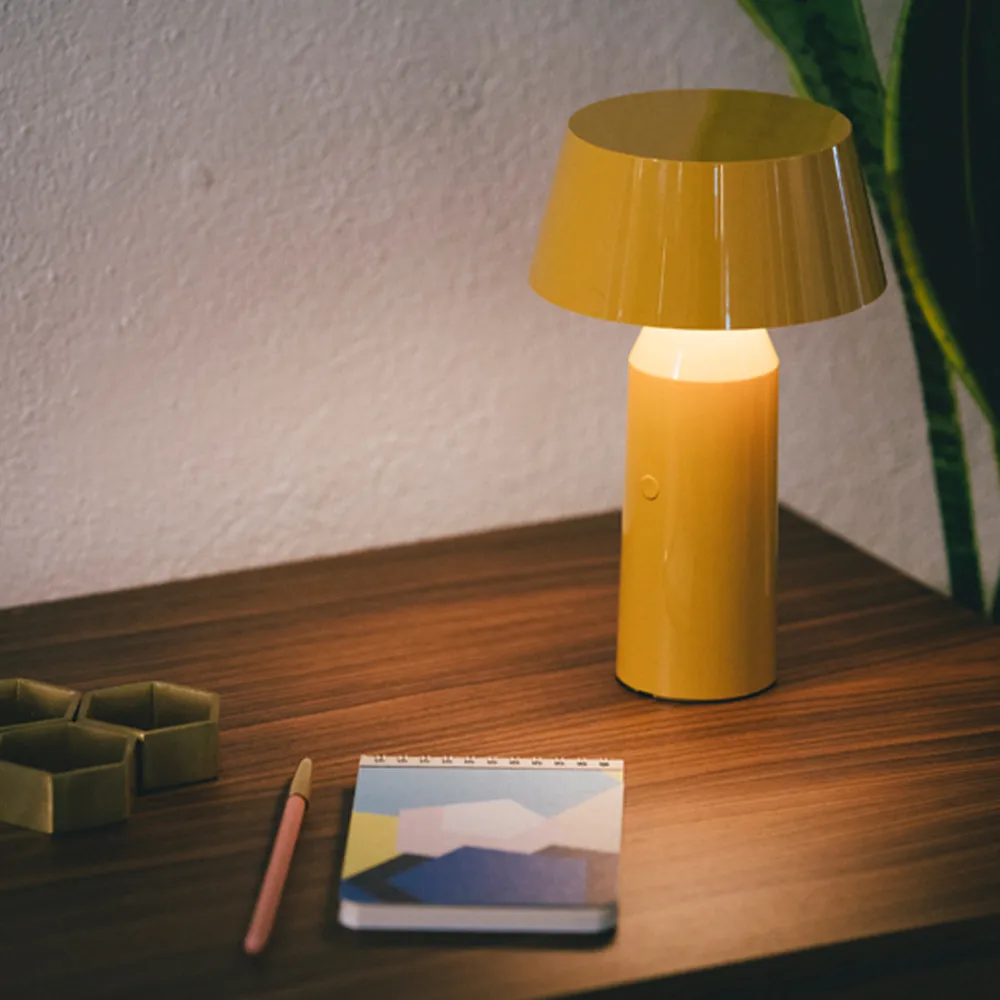 Bicoca bordlampe portabel, yellow Marset